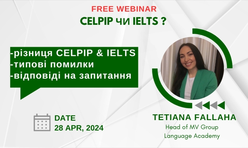 Free webinar CELPIP or IELTS?